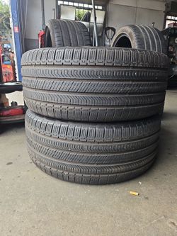 265/45/20 Continental runflat tires 265 45 20