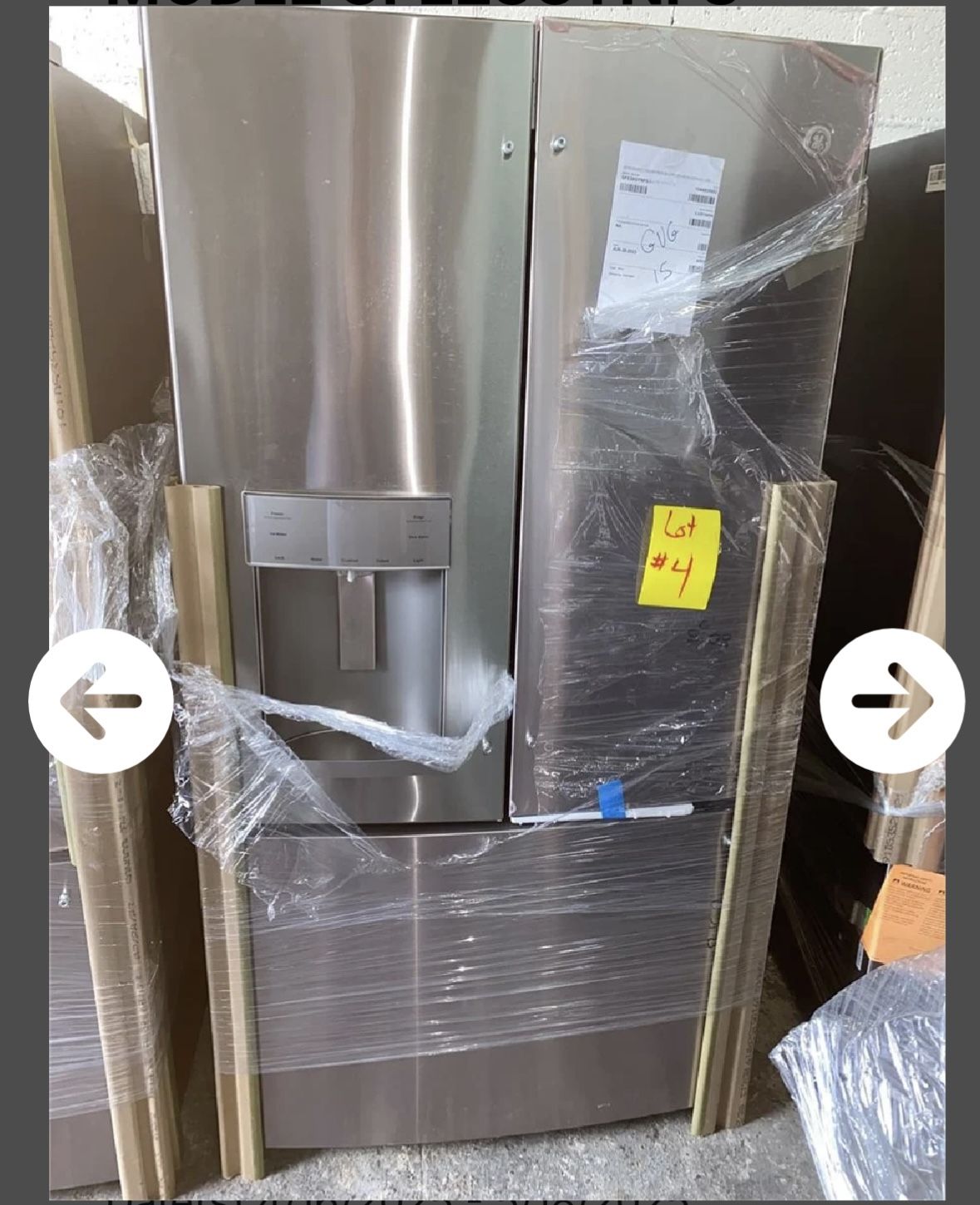 GE REFRIGERATOR