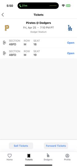 Dodger Date Night Tickets
