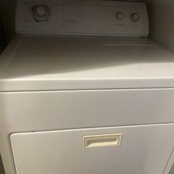 Washer And Dryer Set whirlpool and white