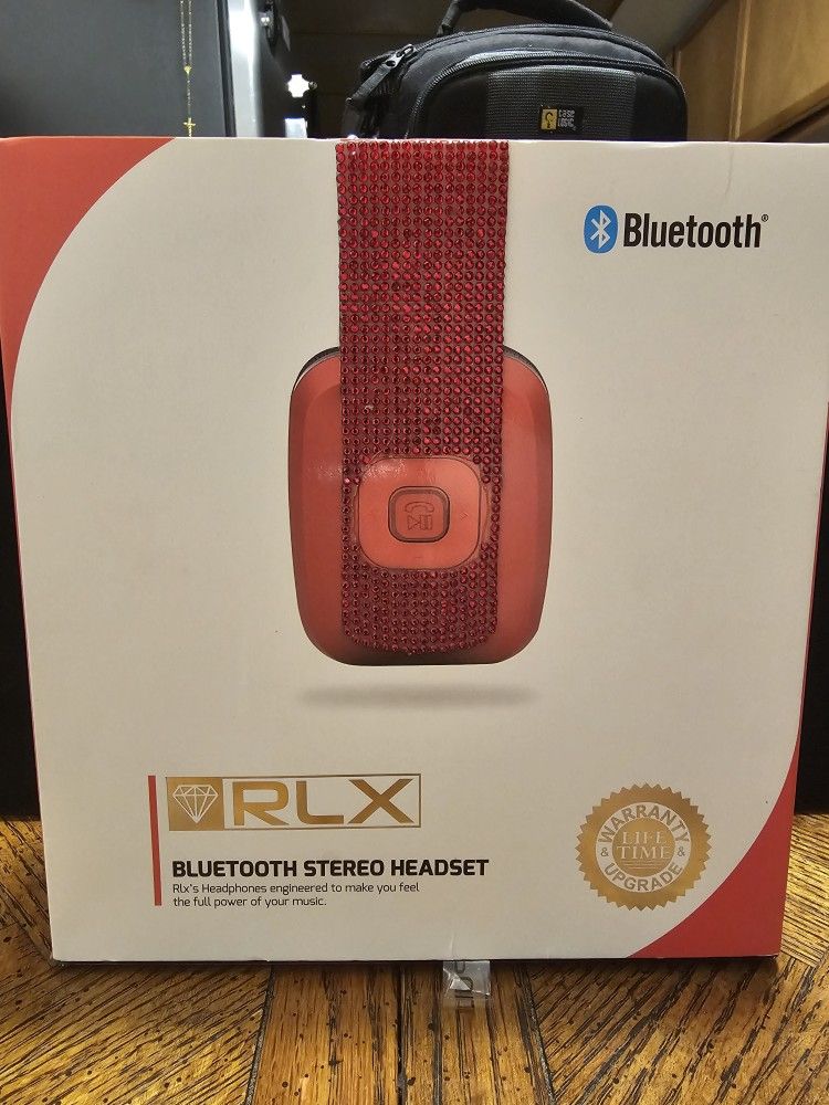 RLX-100 Bluetooth Stereo Headset - Red