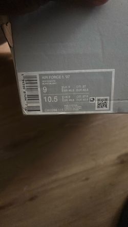 Nike Air Force 1 '07 White Size 9