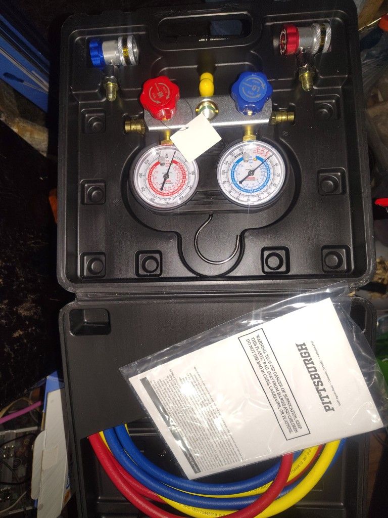 Pittsburgh Ac Manifold Gauge Set