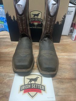 Botas redwings waterproof Sz 9.5 d steel toe