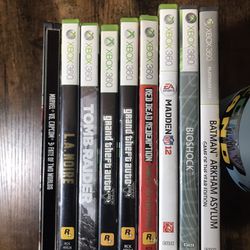 Xbox 360 Game Lot [Read Description]