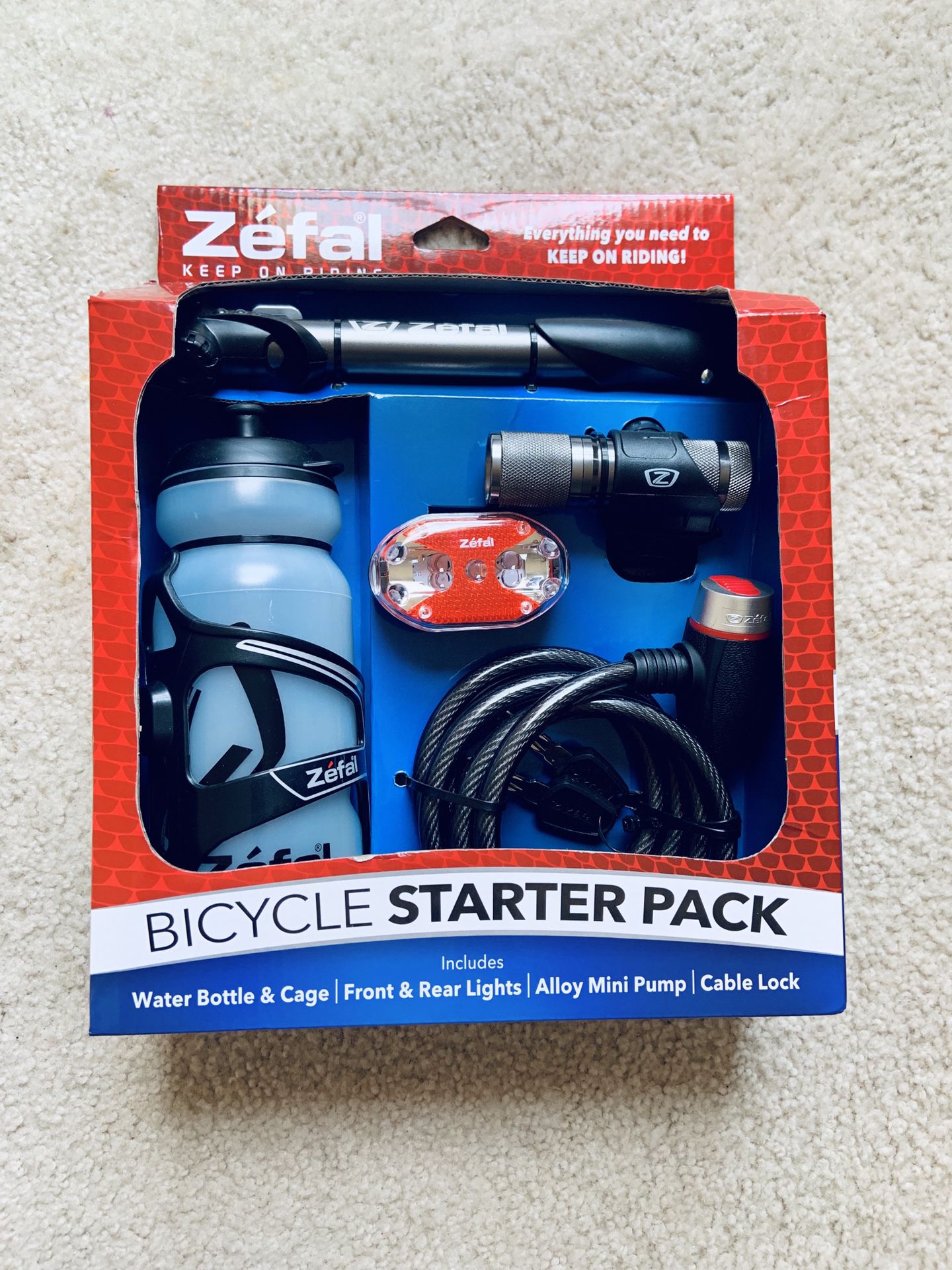 Zefal 6-Piece Bicycle Starter Pack