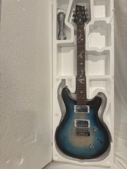 NEW Firefly FFPR “PRS” transparent Blue electric guitar in box