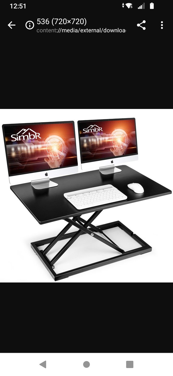 $25 Stand-up Desk Standing Desk Ergonomic Desk Height Adjustment Table Height Adjustment Desk Height Adjustment Computer Desk Office Desk Office Table