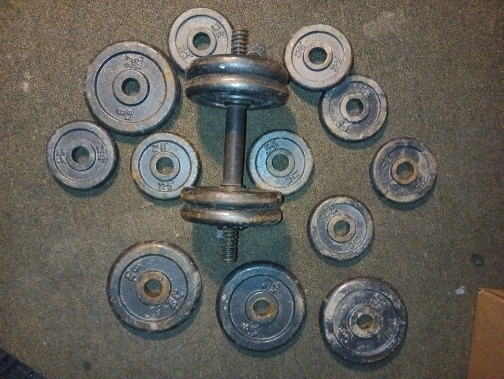 Gold's Gym Dumbbell Weight Set