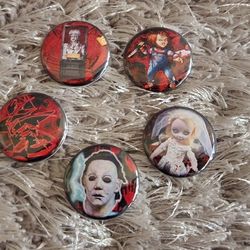 Halloween Pinback Buttons