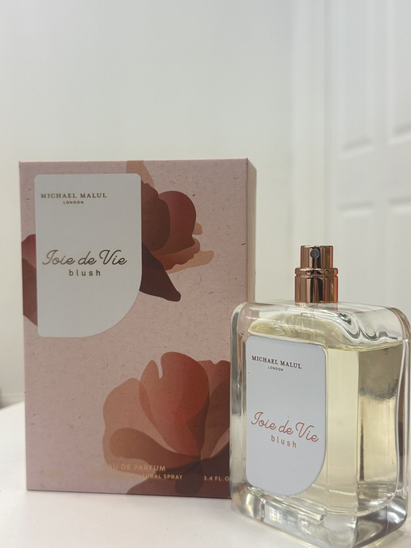 Michael Malul Joie de Vie Blush For Women Eau de Parfum - 3.4 oz