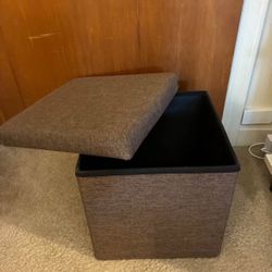 Cushioned Stool Storage
