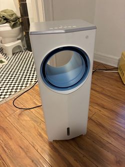 Large Portable Evaporative Air Cooler – HY200W – Ice Packs, Swing & Timer