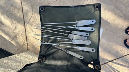 Stainless steel skewers