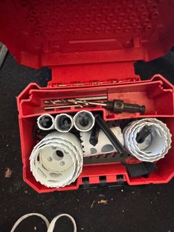 Milwaukee Hole saw kit