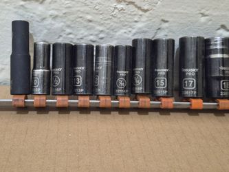 3/8 Husky Pro Deep Impact Socket Set