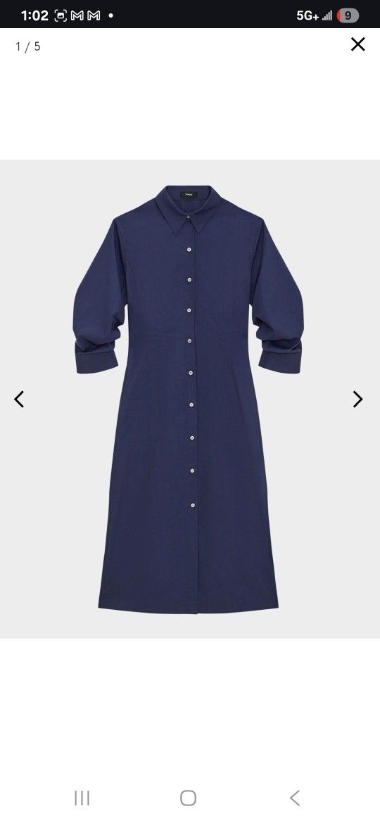 Fixed-Sleeve Dress