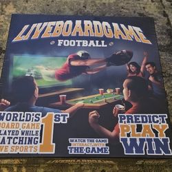 LIVEBOARDGAME FOOTBALL- Board Game To Play While Watching A Football Game Live!!