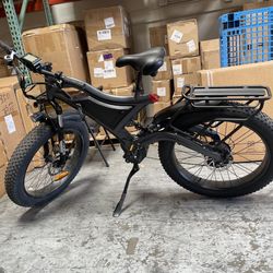 AOSTIRMOTOR 26″ 750W Electric Bike Fat Tire 48V 15AH Removable Lithium Battery