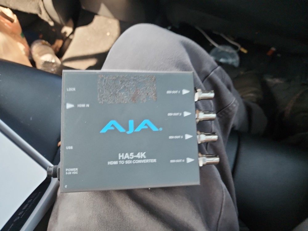 AJA HA5-4K HDMI TO SDI CONVERTER