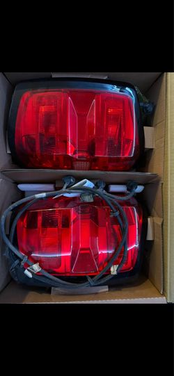 Taillights for chevron Silverado