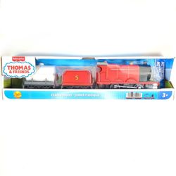 NEW Thomas And Friends 80th Anniversary Motorized Classic James The Red Engine