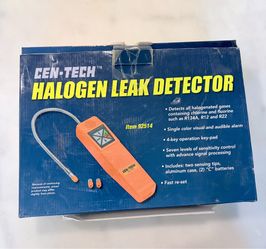 Cen-Tech Halogen Leak Detector Item 92514 HVAC A/C Refrigerant Open Box