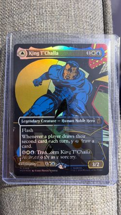 King T’Challa (magic, the gathering superheroes)￼