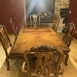 8ft Solid Hardwood Table