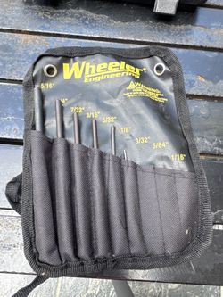 Wheeler Engineering Pin Punch Set – Gunsmith / Garage Tool