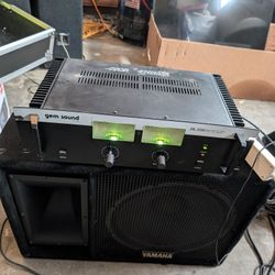 Gem Sound PA-650 2-Channels Amplifier (300/300 Watts @ 4 Omhs, 150/150 Watts @ 8 Omhs)