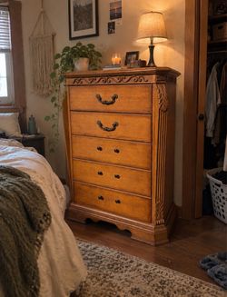 Used 5-drawer chest,  $70
