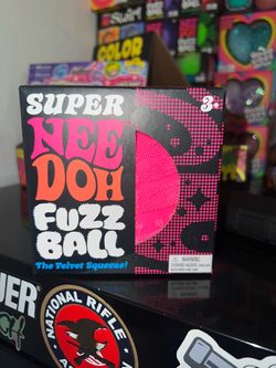 Super Nee Doh Fuzz Ball Squeeze Toy