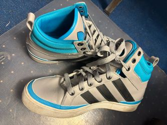 Adidas EVH High Top Shoes Mens Gray Size 9 US 