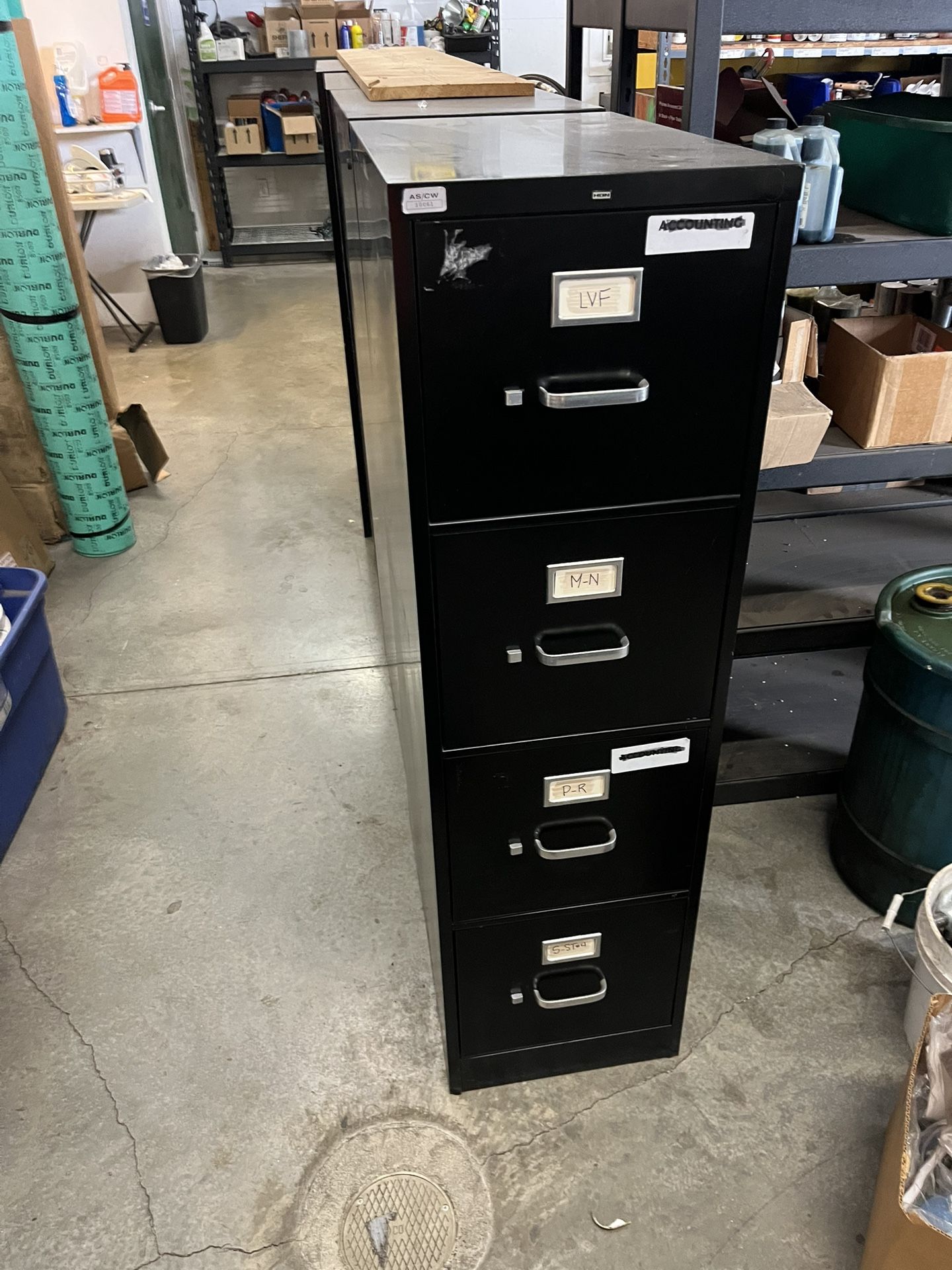 4 File Cabinets