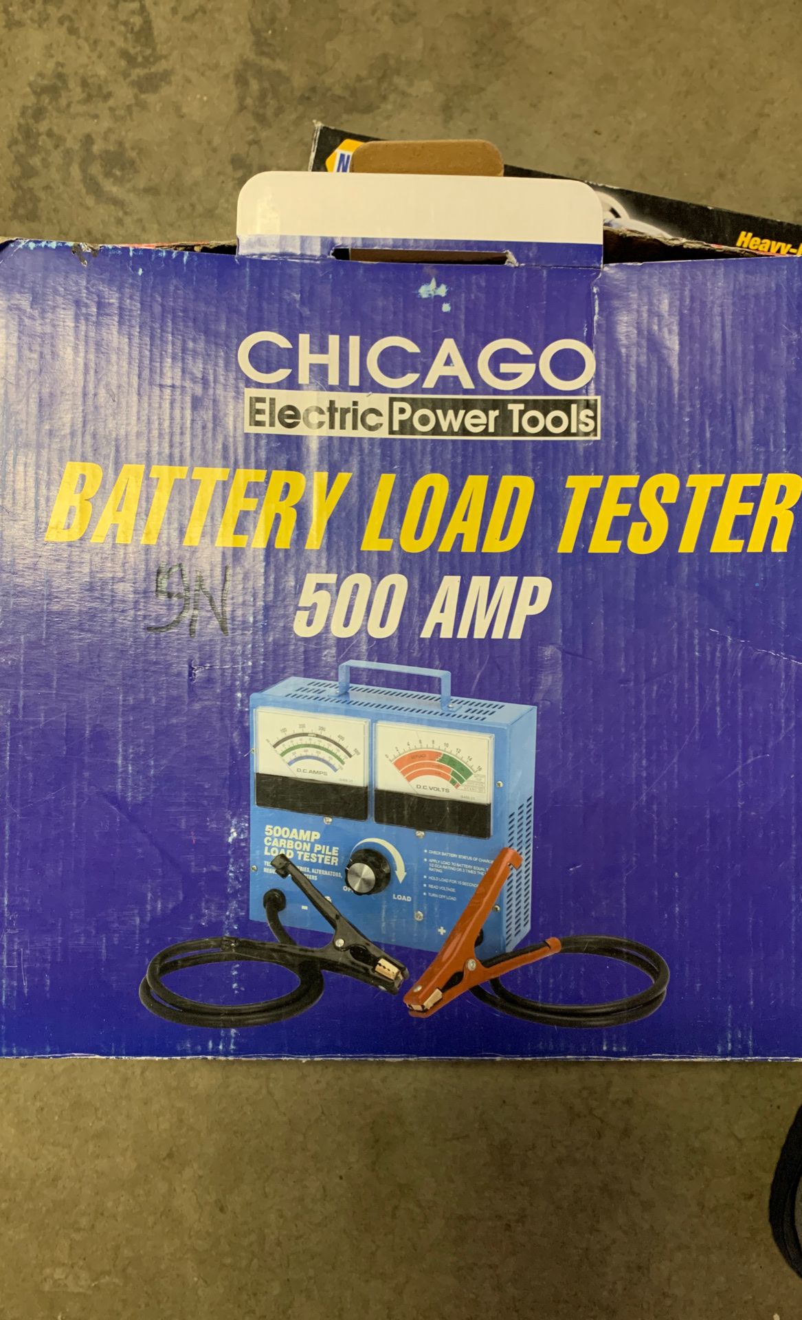 Battery load tester