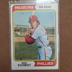 1974 Topps Mike Schmidt