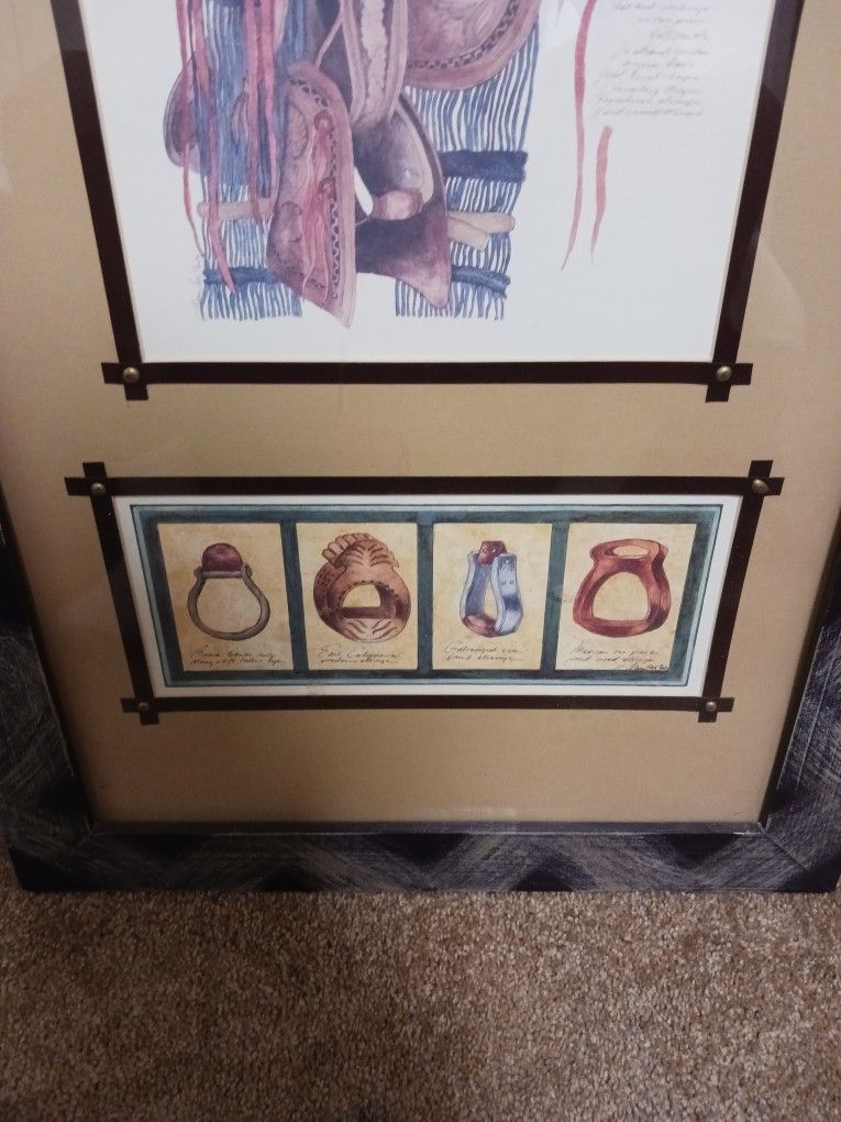 HIS and HER's ORIGINAL ARTWORK. W/Artests Personal Notes in Pencil.