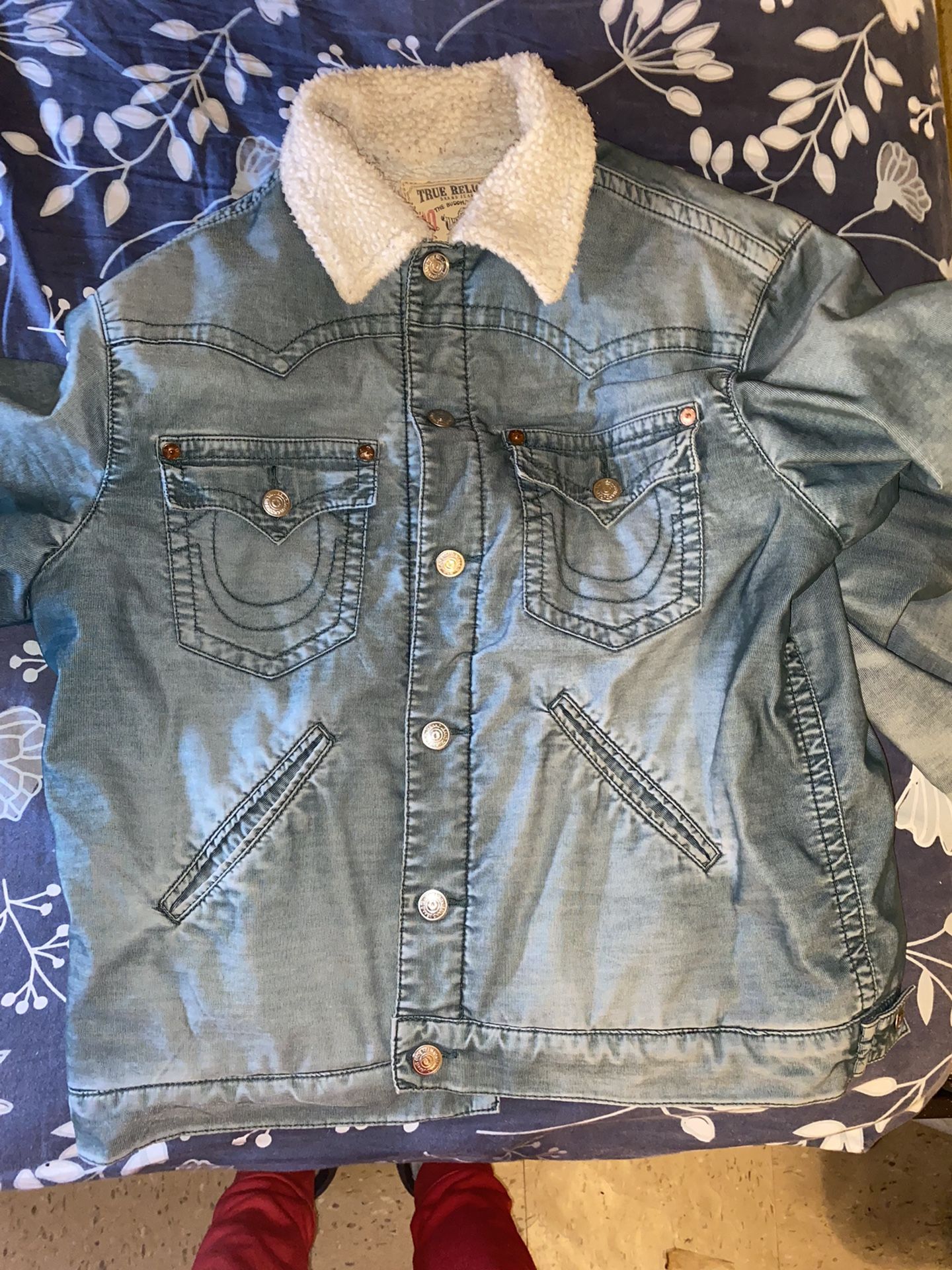 Vintage True Religion Sherpa Jacket 