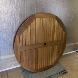 48”Round Teak Table