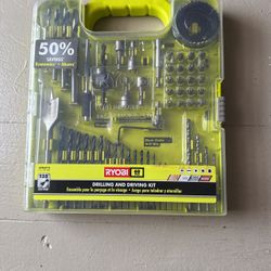 Ryobi A98601 60 Piece Black Oxide Drilling Driving Bit Wood Metal Plastic