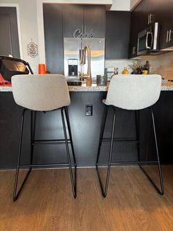 Bar Stools set of 2 (Tall)