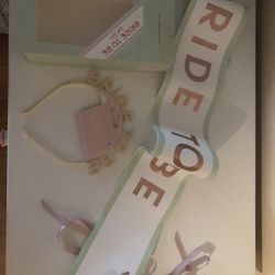 “Bride To be” Headband and sash