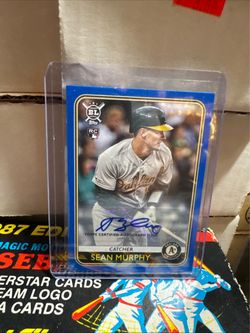 2020 Topps Big League Auto Sean Murphy #56 Rookie Auto RC
