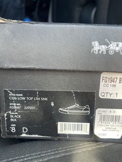 MENS COACH SNEAKERS 