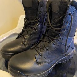 5.11 Tactical Women's A.T.A.C. 2.0 8" Black Boot | 7.5-Standard | Nylon/Leather Size 12