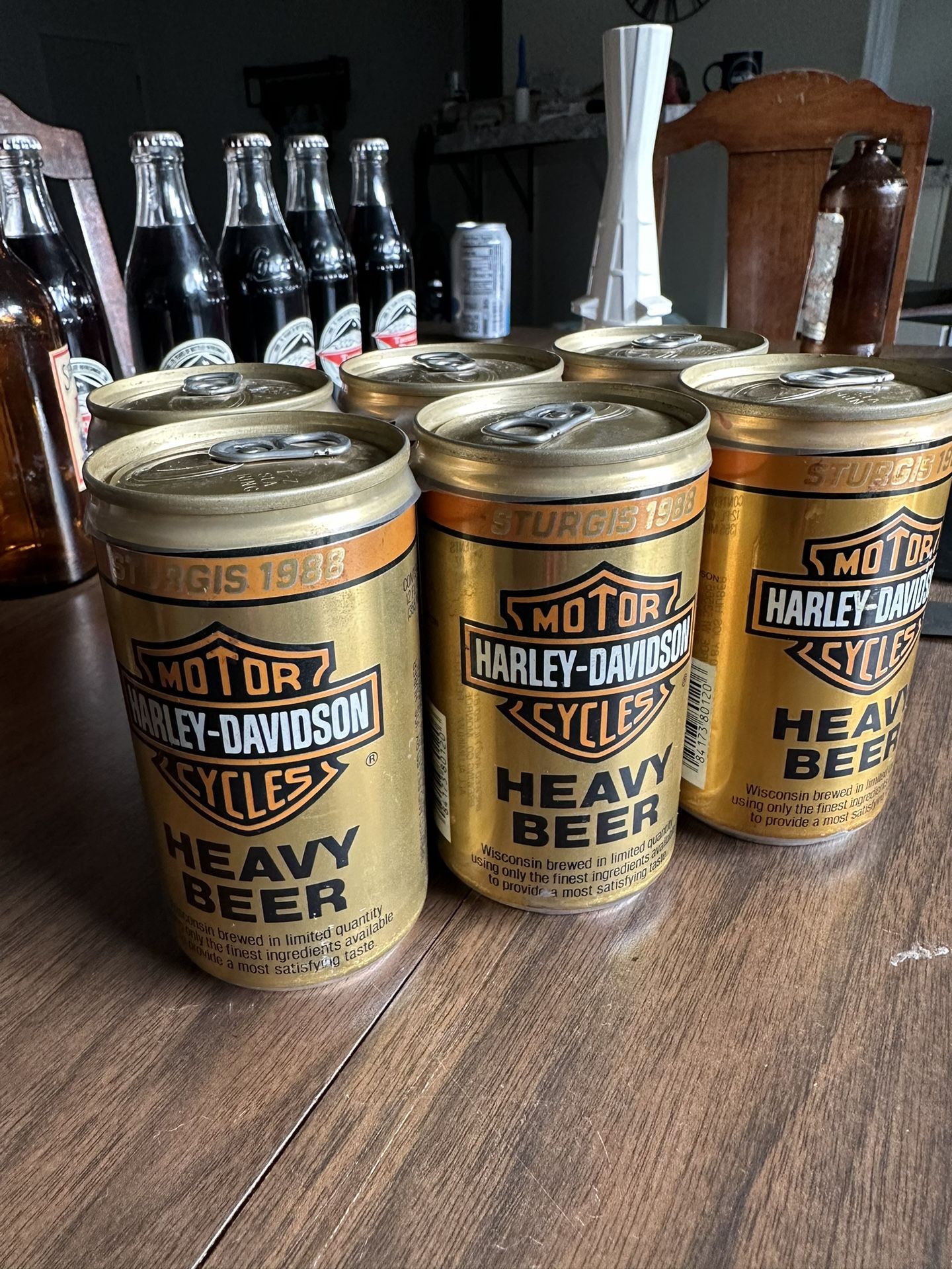 Six Pack Of Sturgis, 1988 Harley Davidson Beer