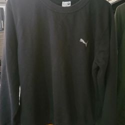 Black Puma Crewneck
