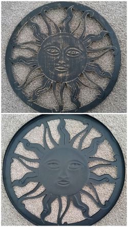 Sunshine metal wall decor