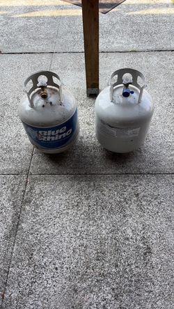 Two 20 lb Propane Tanks